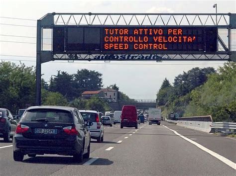 Tutor in autostrada: dove sono installati, la mappa